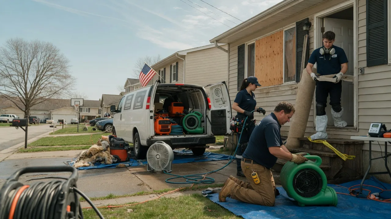 Water Damage Restoration in Sleepy Eye, MN near me